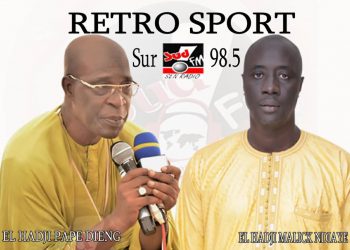 RETRO SPORTS DU 26 SEPTEMBRE 2022 AVEC BADARA SARR, S.G. DES ENTRAÎNEURS  DE FOOTBALL DU SENEGAL