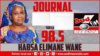SUD FM DIRECT JOURNAL WOLOF 13H DU 30 OCTOBRE 2022 AVEC HABSA ELIMANE WANE.