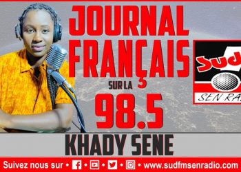 SUD FM DIRECT JOURNAL WOLOF 13H DU 13 NOVEMBRE 2022 AVEC KHADY SENE.