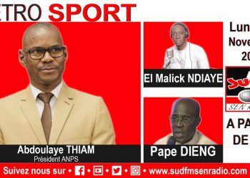 SUD FM DIRECT RETRO SPORT DU 07 NOVEMBRE 2022 AVEC ABDOULAYE THIAM, PRESIDENT DE L »ANPS.