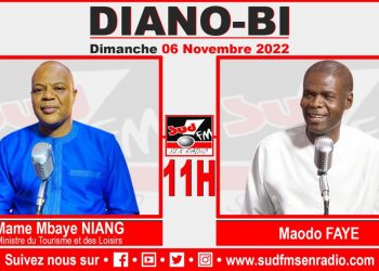 DIANO BI DU 06 NOVEMBRE 2022 AVEC MAME MBAYE NIANG, MINISTRE DU TOURISME.