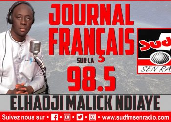 DIRECT SUD FM MIDI DU 08 JANVIER 2023 AVEC EL HADJ MALICK NDIAYE.