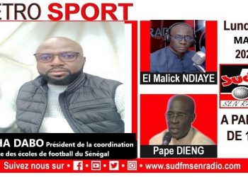 SUD FM DIRECT RÉTRO SPORT DU 22 MAI 2023 AVEC ALPHA DABO DE LA COORDINATION DES ÉCOLES DE FOOTBALL.