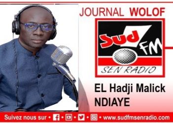 SUD FM DIRECT JOURNAL WOLOF 13H DU 23 JUILLET 2023 AVEC EL HADJ MALICK NDIAYE.