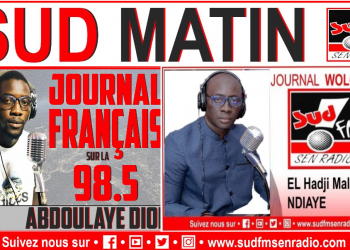 SUD FM DIRECT SUD MATIN DU 23 JUILLET 2023 AVEC ABDOULAYE DIOP ET EL HADJ MALICK NDIAYE.