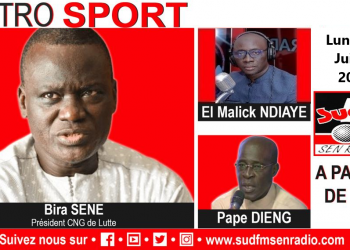 SUD FM DIRECT RÉTRO SPORT DU 17 JUILLET 2023 AVEC BIRA SÈNE, PRÉSIDENT DU CNG DE LUTTE.