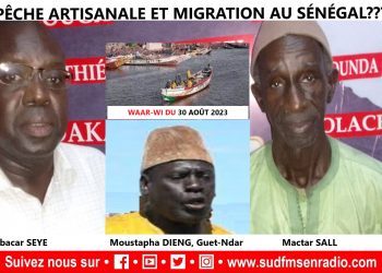 SUD FM DIRECT WAAR-WI SUR LA PÊCHE ARTISANALE ET LA MIGRATION AU SENEGAL???