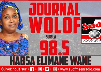 SUD FM DIRECT JOURNAL WOLOF 17 ET 21H DU 29 AOÛT 2023 HABSA ÉLIMANE WANE.