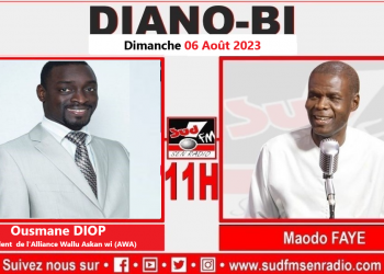 DIANO-BI DU 06 AOÛT 2023 AVEC OUSMANE DIOP PRÉSIDENT DE L&rsquo;ALLIANCE WALLU ASKAN-WI (AWA).