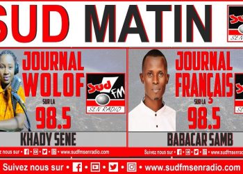 SUD FM MATIN 1ère EDITION DU 30 SEPTEMBRE 2023 AVEC BABACAR SAMB KHADY SÈNE.