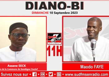 DIANO BI 10 SEPTEMBRE 2023 ASSANE SECK, MAIRE DE BANDÉGNE OUOLOF.