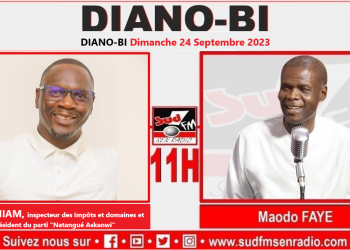 DIANO-BI du 24 Septembre 2023 avec Pape THIAM des Impôts et domaines et Pdt de « Natangué Askanw ».