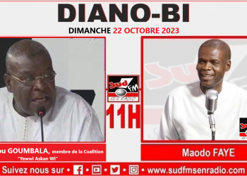 DIANO BI DU 22 OCTOBRE 2023 AVEC MAMADOUDOU GOUMBALA DE YEWWI ASKAN-WI ET PARTISAN DE DETHIE FAYE.