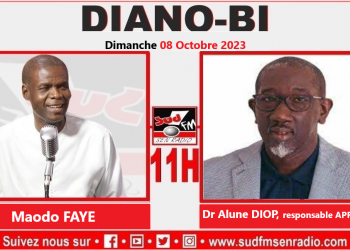DIANO BI DU 08 OCTOBRE 2023 AVEC Dr ALUNE DIOP, RESPONSABLE APR A MBAO.