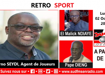 RETRO SPORT DU 02 OCTOBRE 2023 AVEC THIERNO SEYDI, AGENT DE JOUEURS.