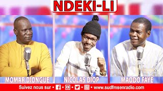 NDEKILI DU 12 OCTOBRE 2023 AVEC MOMAR DIONGUE, NICOLAS, ET MAODO FAYE.