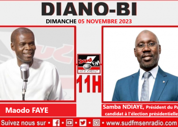 DIANI BI DU 05 NOVEMBRE 2023 AVEC SAMBA NDIAYE, PRÉSIDENT DU PARTI MDIS.