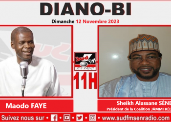 DIANO BI DU 12 NOVEMBRE 2023 AVEC SHEIKH ALASSANE SENE, PRESIDENT DE LA COALITION JAMMI REW MI.