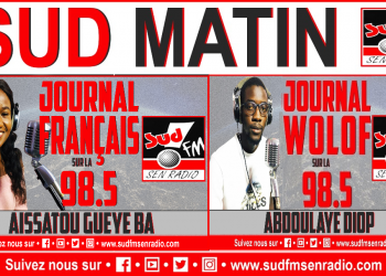 DIRECT SUR SUD FM MATIN DU 05 NOVEMBRE 2023 AVEC AISSATOU GUEYE BA ET ABDOULAYE DIOP.