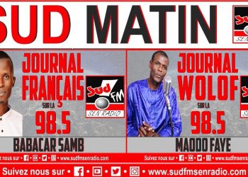 DIRECT SUR SUD FM MATIN DU 03 NOVEMBRE 2023 AVEC BABACAR SAMB ET MAODO FAYE.