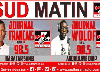 DIRECT SUD FM MATIN DU 24 DÉCEMBRE  2023 AVEC BABACAR SAMB ET ABDOULAYE DIOP.