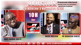 OBJECTION DU 03 DÉCEMBRE 2023 AVEC Pr BABACAR GUEYE COLLECTIF ASSOCIATION SOCIÉTÉ CIVIL ET MARC WILSON USAID.