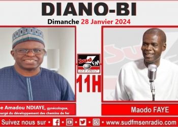 DIANO-BI DU 28 JANVIER 2024 AVEC Dr PAPE AMADOU NDIAYE, MINISTRE CHARGÉ DU DÉVELOPPEMENT DES CHEMINS DE FER.