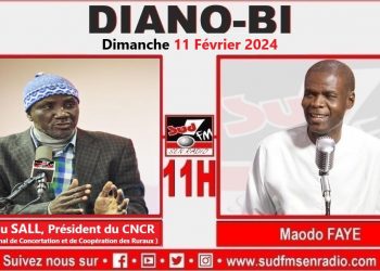 DIANO BI DU 11 FÉVRIER 2024 AVEC NADJIROU SALL PRÉSIDENT DU C.N.C.R. (Conseil National de Concertation et de Coopération des Ruraux).