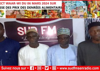 DIRECT WAAR-WI DU 06 MARS 2024 SUR LA HAUSSE DES PRIX DES DENRÉES ALIMENTAIRES.
