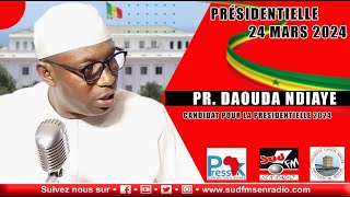 PRESIDENTIELLE 2024 AGORA RECOIT Pr DAOUDA NDIAYE COALITION DAOUDA 2024.