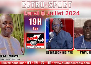 RÉTRO SPORT DU 08 JUILLET 2024 AVEC MEISSA NDIAYE VICE PRÉSIDENT DU C.N.G. DE LUTTE.