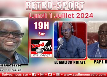 DIRECT RETRO SPORT DU 1er JUILLET 2024 AVEC THIERNO SEYDI, AGENT DE JOUEURS.