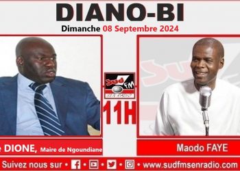 DIANOBI DU 08 SEPTEMBRE 2024 MBAYE DIONE, MAIRE DE NGOUNDIANE.