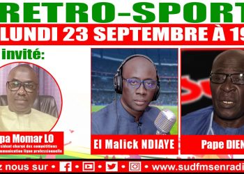 DIRECT RÉTRO SPORT DU 23 SEPTEMBRE 2024 AVEC PAPE MOMAR LO, CHARGÉ DES COMPÉTITIONS ET DE LA COMMUNICATION DE LA LIGUE PRO DE FOOTBALL.