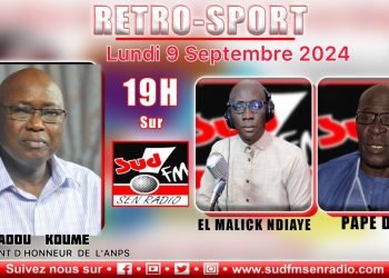 RÉTRO-SPORT EN DIRECT SUR SUD FM DU 09 SEPTEMBRE 2024