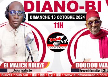 DIANO BI DU 13 OCTOBRE 2024 AVEC DOUDOU WADE, ANCIEN DÉPUTÉ, MEMBRE DE LA COALITION SOPI SÉNÉGAL.