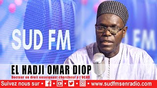 OBJECTION DU 27 OCTOBRE 2024 EL HADJI OMAR DIOP, ENSEIGNANT CHERCHEUR A L&rsquo;U.C.A.D.