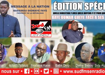 SUD FM ÉDITION SPÉCIALE SUITE AU DISCOURS DU CHEF DE L&rsquo;ETAT BASSIROU DIOMAYE FAYE, 31 DÉCEMBRE 2024.