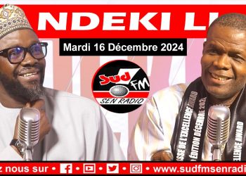 NDEKI LI SUD FM EN DIRECT DU 16 DECEMBRE 2024