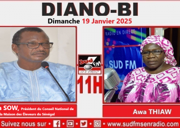 DIANO BI DU 19 JANVIER 2025 AVEC ISMAÏLA SOW, PRÉSIDENT DU CONSEIL DE LA MAISON DES ÉLEVEURS DU SÉNÉGAL.