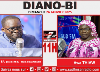DINO BI DU 26 JANVIER 2025 BABACAR BA,  PRÉSIDENT DU FORUM DU JUSTICIABLE.