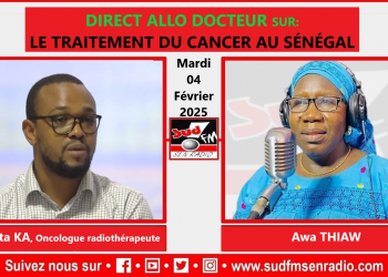 DIRECT ALLO DOCTEUR DU 04 FÉVRIER 2025 SUR  LE CANCER AU SÉNÉGAL AVEC Dr KANTA KA, ONCOLOGUE RADIOTHÉRAPEUTE.