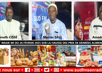 DIRECT WAAR-WI DU 25 FÉVRIER 2025 AVEC AVEC MOMATH CISSE, VICE PRÉSIDENT ASCOSEN ET AMADOU GAYE, PRÉSIDENT DE LA F.N.B.S. (BOULANGERIE).