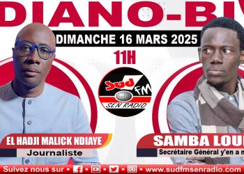 DIANO BI DU 23 MARS 2025 AVEC SAMBA LOUM, SECRETAIRE GENERAL DE Y&rsquo;EN A MARRE.