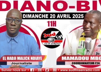DIANO BI DU 20 AVRIL 2025  AVEC MAMDOU MBODJ, COORDONNATEUR DU F24.