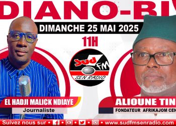 DIANO BI DU 25 MAI 2025 AVEC ALIOUNE TINE, FONDATEUR DE AFRIKAJOM CENTER.