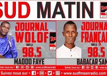 DIRECT SUD FM MATIN DU 30 MAI 2025 AVEC BABACAR SAMB ET MAODO FAYE.