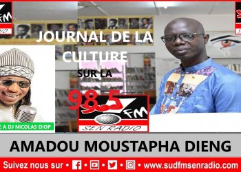 SUD FM JOURNAL DE LA CULTURE DU 09 JUIN 2025 REND HOMMAGE A DJ NICOLAS DIOP.