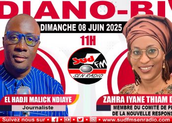 DIANO BI DU 08 JUIN 2025 AVEC ZAHRA IYANE THIAM, MEMBRE DU COMITÉ DE LA NOUVELLE RESPONSABILITÉ.