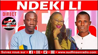 NDEKI LI EN DIRECT SUR  SUD FM   DU 19 JUIN 2025.
